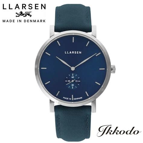 エルラーセン LLARSEN NIKOLAJ ニコライ クォーツ 41mm デンマーク製 日本国内正規品 メンズ腕時計 男性 3年間メーカー