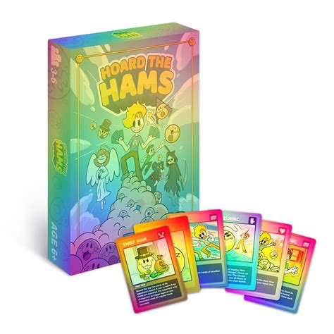 deluxe holographic edition of hoard the hams wombo combo games