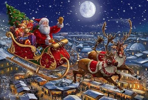I Love Reindeer And Santas Sleigh Ride On Christmas Eve 🎅🏻 ️ Do You