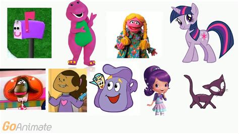 Which Of These Purple Characters Are Better Youtube