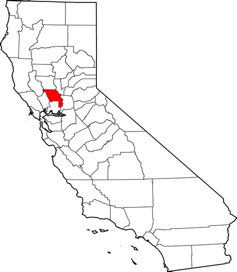 Filemap Of California Highlighting Yolo Countysvg Wikipedia