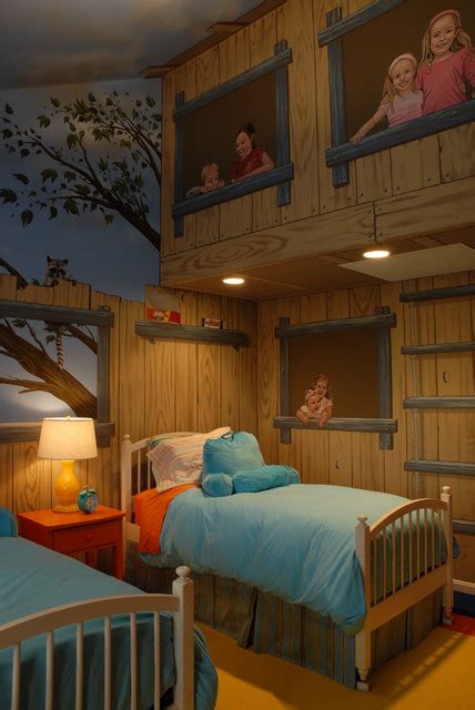 Tree House Bedroom Eclectic Kids Minneapolis By