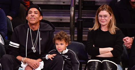 They got married in 2003. Ellen Pompeo & Husband Chris Ivery Bring Son Eli to Knicks Game in NYC! | Celebrity Babies ...