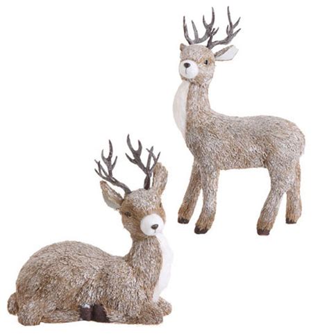 New seasonal arrivals · request a free catalog Christmas Deer (Set of 2) - Eclectic - Outdoor Holiday ...