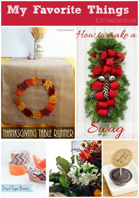 Maybe you would like to learn more about one of these? Linkup Parties:My Favorite Things #145 Crafts Recipes&More
