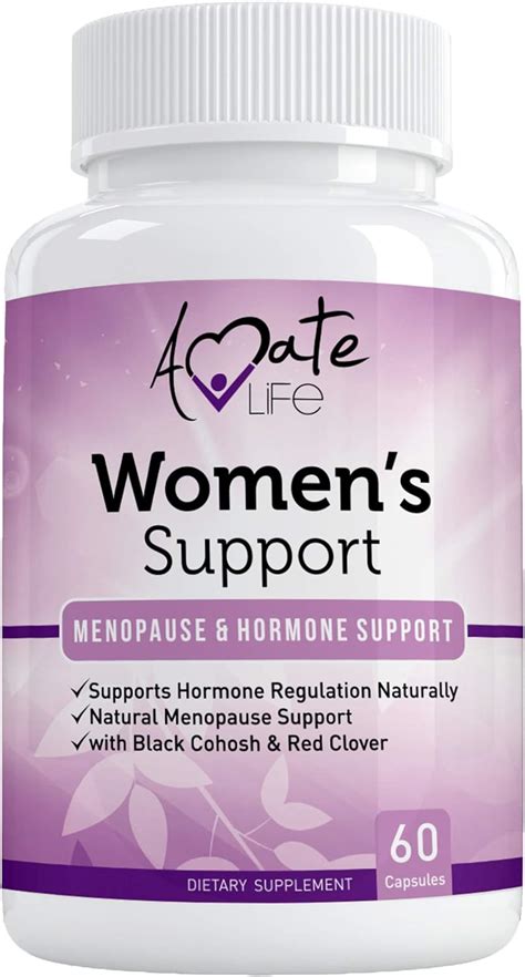 women s support supplement natural hormone regulation menopause support supplement