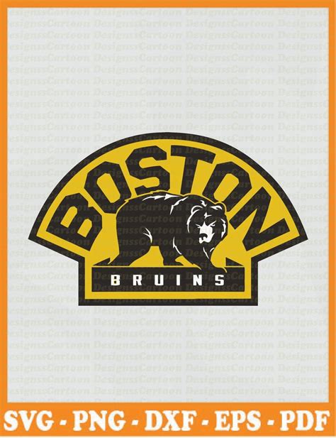 Boston Bruins Nhl Svg 08 Svg Dxf Cricut Silhouette Cut Etsy