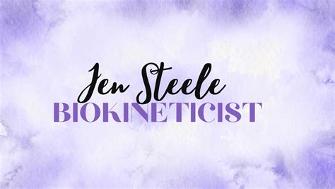 Jen Steele Biokineticist