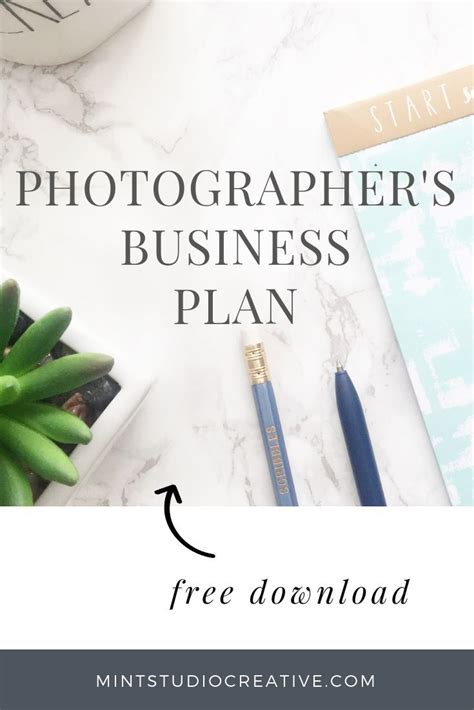 Photography Business Plan Template