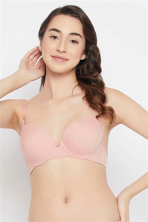 Buy Padded Underwired Full Cup Multiway T Shirt Bra In Nude Colour Online India Best Prices