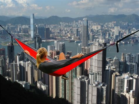 Hong Kong Hammock Girl Free Photo On Pixabay