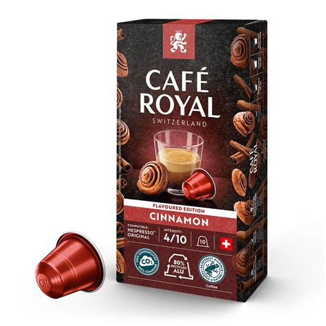 Café Royal Cinnamon 10 Cápsulas para Nespresso por 3 25