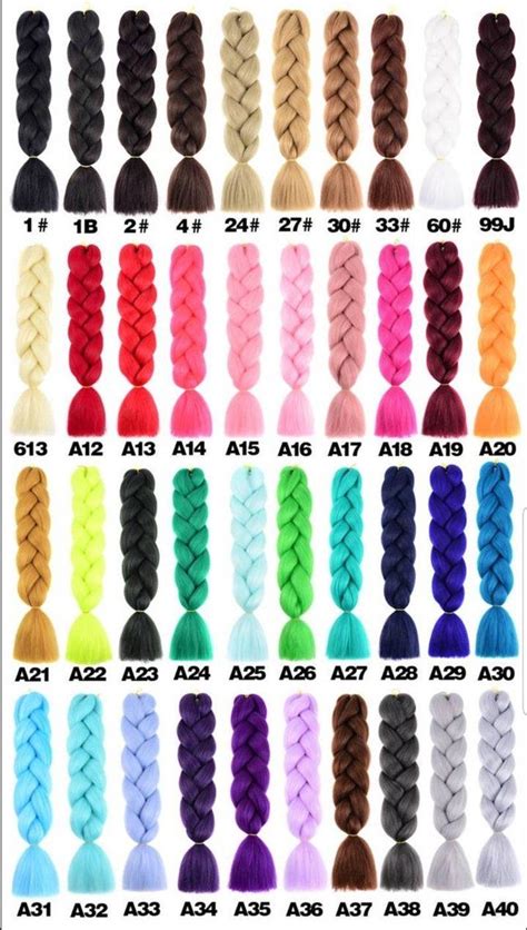 Unblended Synthetic Premium Braid Hair Extensions Letshipit In 2021