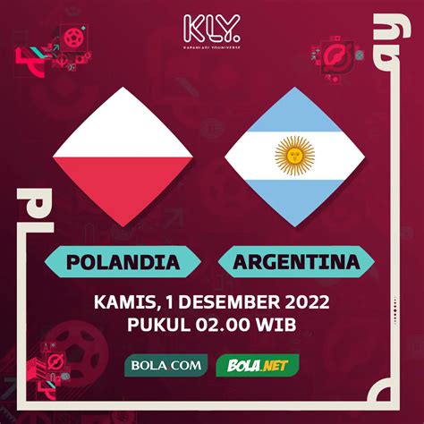 Link Live Streaming Polandia Vs Argentina Di Piala Dunia 2022 Tonton