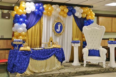 Royal Blue And Gold Baby Shower Decorations 130 Best Images About