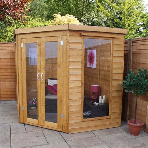 Wooden Corner Summer House By Mercia Mercia Garden Products Cuckooland