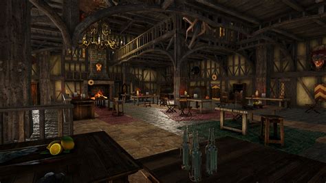 Ark Medieval Castle Base Tavern Design Interior Ark Survival