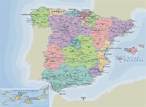 Un Paseo Por Las Ciencias Sociales Mapa Politico De Espana Images