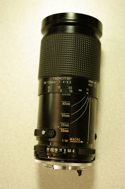The Tamron Sp 28 135 Mm F 4 45 Adaptall 2 Model 28a Lens Specs Mtf