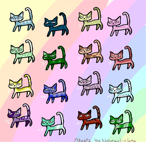 Free Derpy Cat Adopts Closed By Nahemii Chan On Deviantart