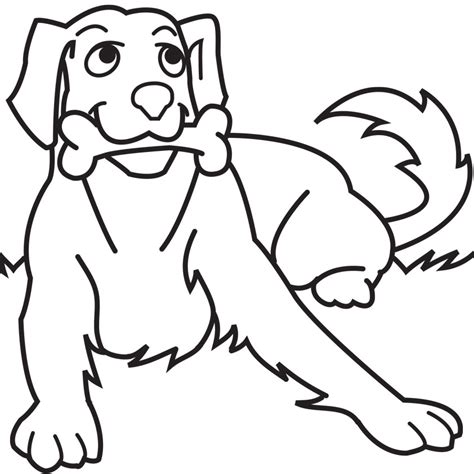 Cute Dog Coloring Pages