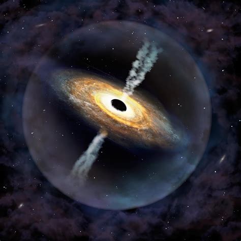 Largest Black Hole In The Universe