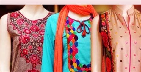Latest Indian And Pakistani Best Neck Line Gala Designs For Girls