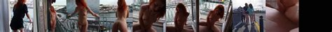 Redhead Vienna Nude In Public Wearing Heels December 2016 Voyeur