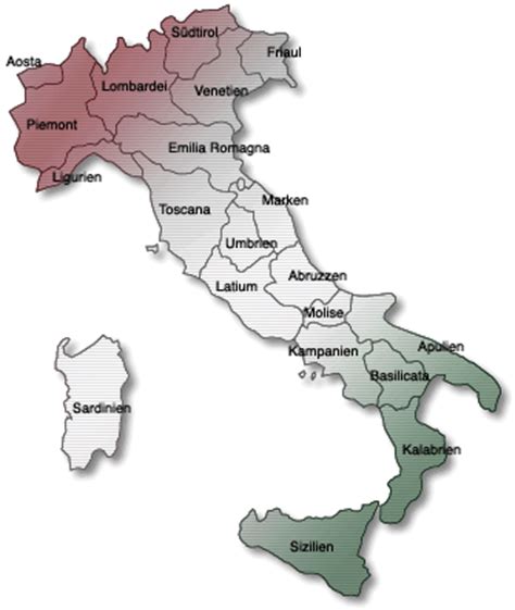 Die italien karte bietet eine übersicht über alle regionen italiens. Karte von Italien - Umzüge, Transporte, Übersiedlungen ...