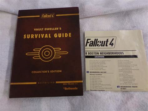 Fallout 4 vault dweller's survival guide collector's edition: Fallout 4 Vault Dweller's Survival Guide Collector's ...