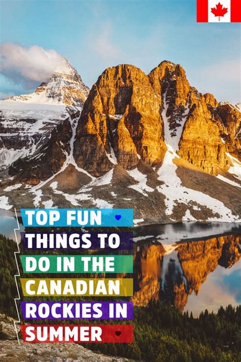 Things To Do In The Canadian Rockies In Summer
