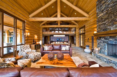 20 Cabin Living Room Designs Ideas Design Trends