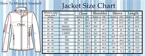 Size Charts Super Hero Jackets Movies Jackets Fashion Jackets