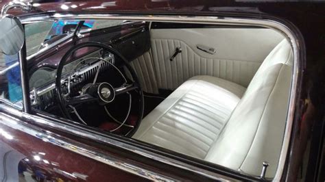 Pleated White Interior Of A 1949 1950 Mercury Coupe Pic 1