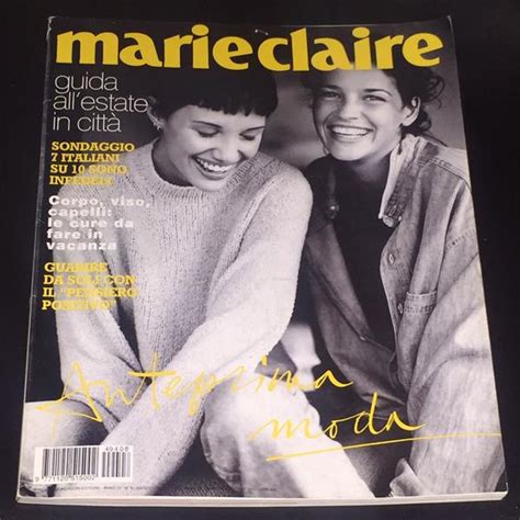 Kepada yang kata dana ni scam sila mereput! MARIE Claire Italia magazine August 1994 DANA PATRICK ...