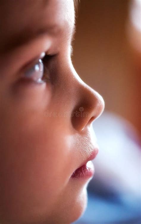 Child Face Profile Stock Photo Image Of Thoughtful Pensive 26657858