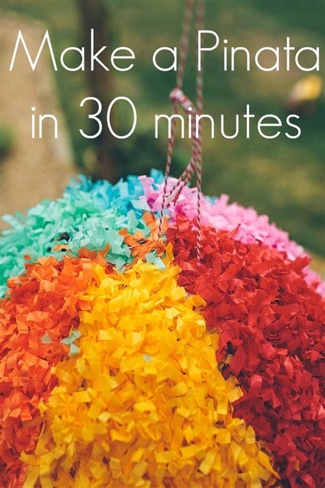 DIY Pinata in 30 minutes - Homemade Pinata Tutorial
