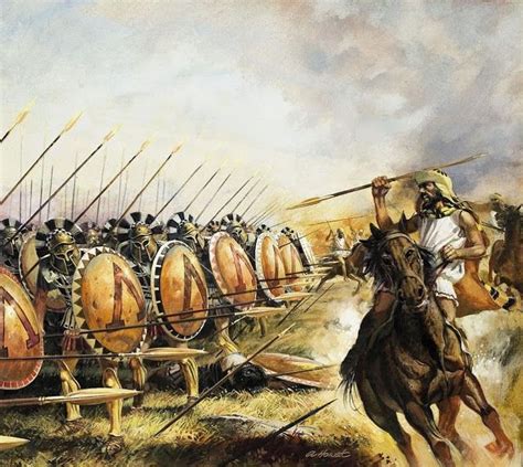 The Battle Of Plataea By Andrew Howat Ancient War Ancient Warfare
