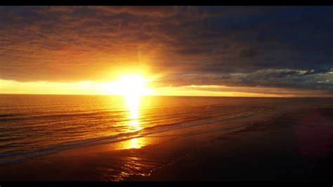 Muriwai Beach Amazing Sunset Youtube