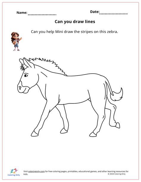 Can You Draw Lines Free Printable Worksheet