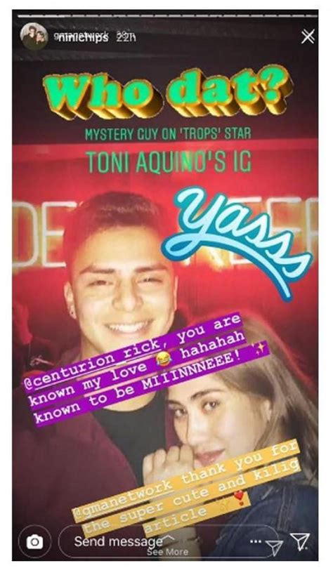 On the other hand, her daughter antoinette aquino, fondly called as toni. Toni Aquino confirms split with Rick Centurion