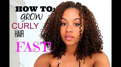 The first step of styling curly hair is preparing the hair for further styling. How to: Grow Curly Hair FAST! - YouTube