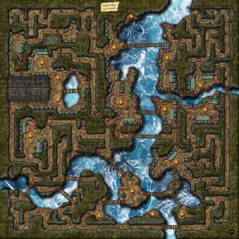 Kobold City Gridlines By Mrvalor2017 Fantasy City Map Dnd World Map