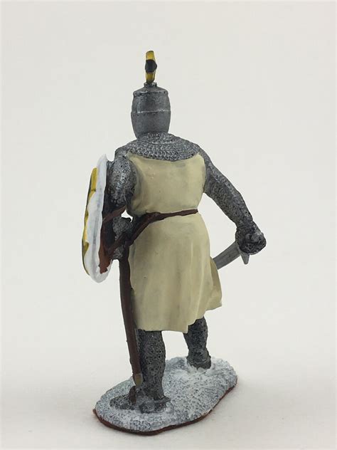 Knight Of The Teutonic Order 13th Century 54 Mm Metal Etsy