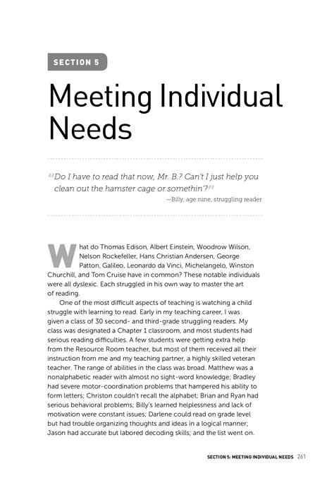 Section 5 Meeting Individual Needs Scholastic Canada Page 3 Flip