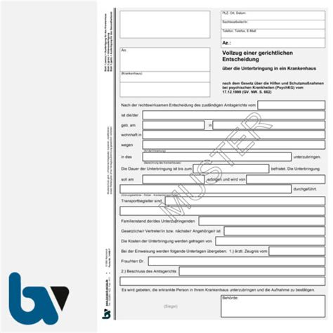 Antrag beim familiengericht stellen müssen. Borgard Verlag Shop • Ordnungswesen • PsychKG