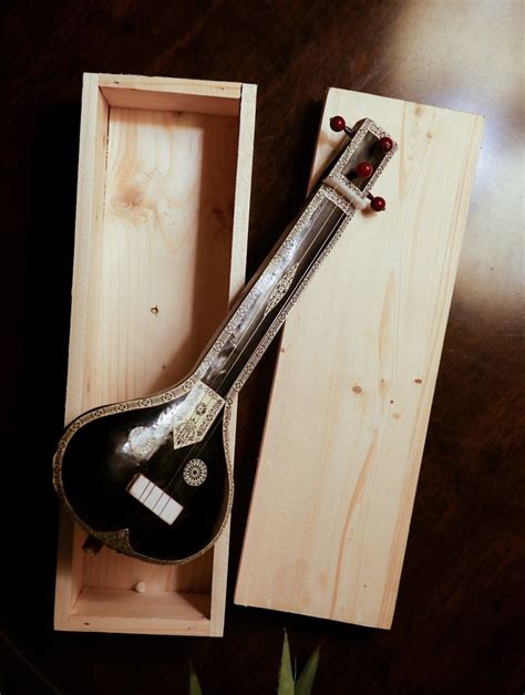 Wooden Miniature Musical Instrument Curio Tanpura Tambura Etsy