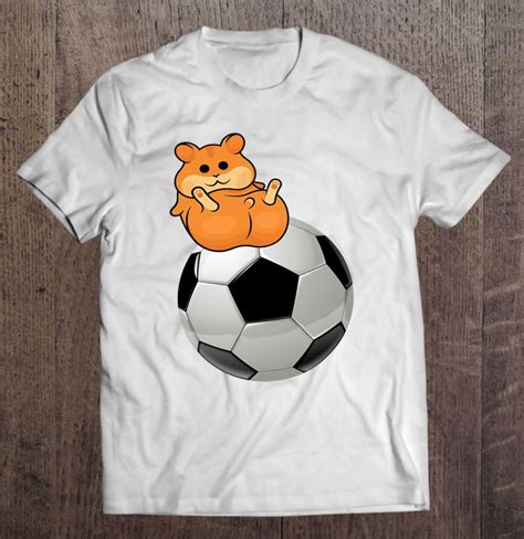 Hamster On Soccer Football Player Hamster Fans Funny