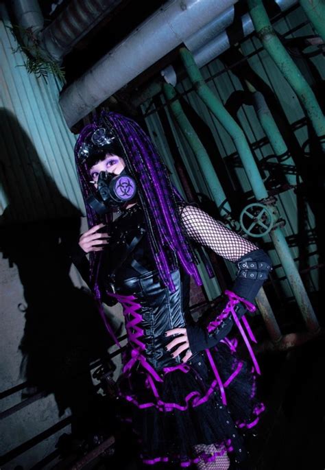 Purple Cyber Goth Cybergoth Fashion Cyber Goth Outfits Cybergoth