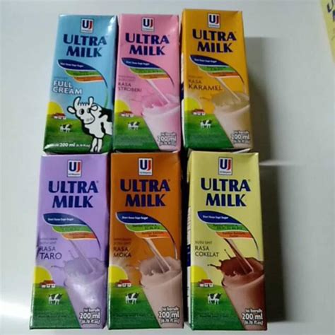 Susu Ultra Milk 125 Ml All Varian